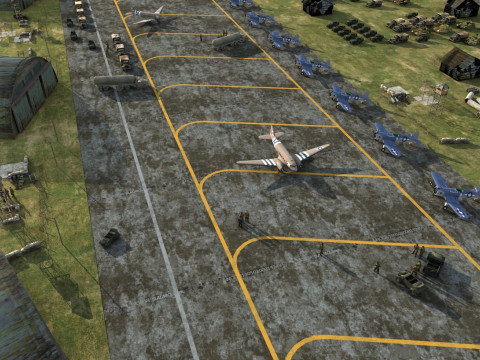 Military base 3D 模型