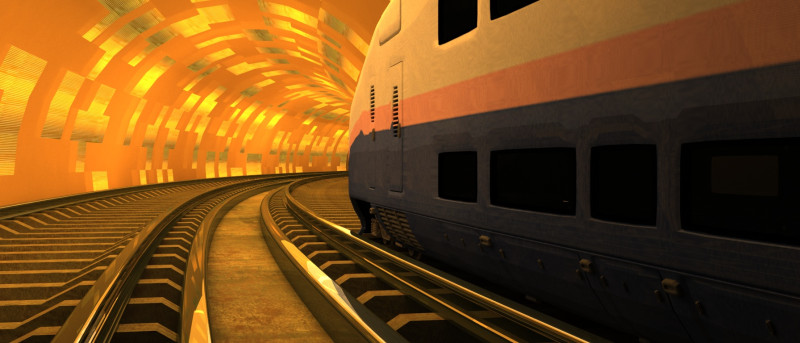Tunnel 3D Modell .c4d .max .obj .3ds .fbx .stl .blend 