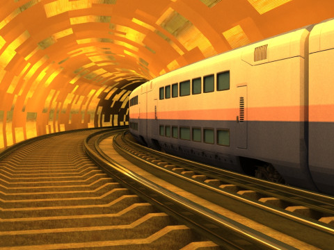 Tunnel 3D Modell