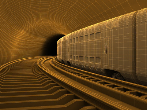 Tunnel 3D Modell