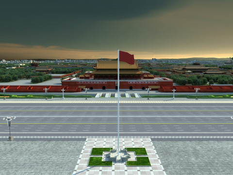 The Forbidden City 3D Model
