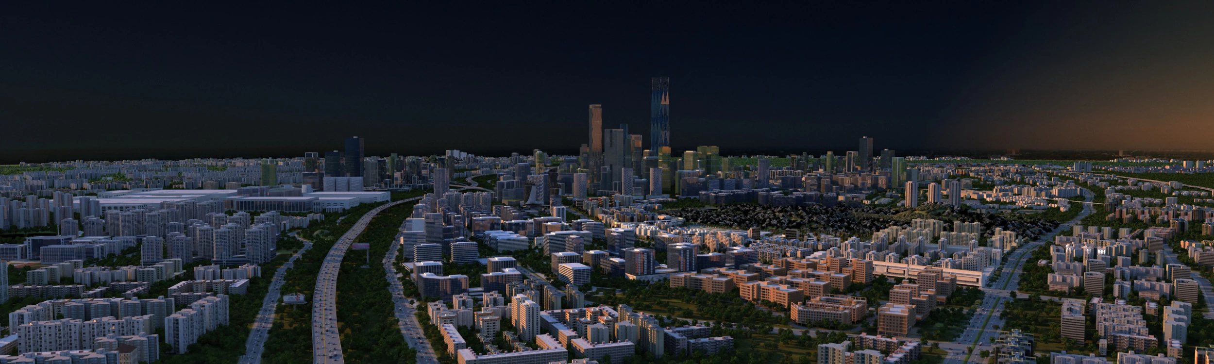 Urban architecture 3D Model .c4d .max .obj .3ds .fbx .stl .blend