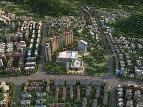 Urban architecture Modelo 3D