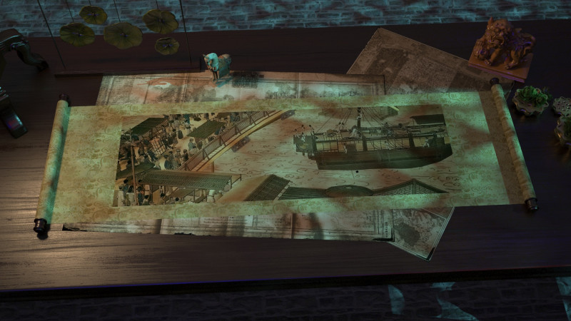 Ancient painting Modello 3D .c4d .max .obj .3ds .fbx .stl .blend 