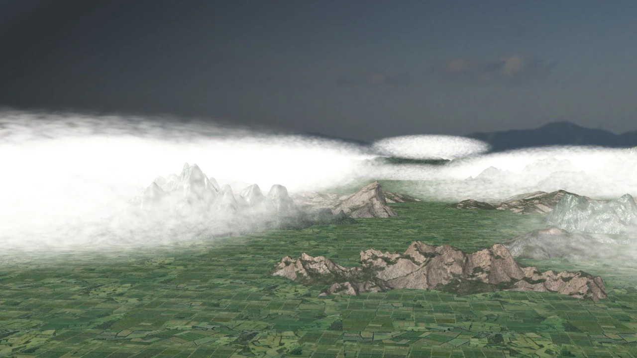 Mountain 3D Model .c4d .max .obj .3ds .fbx .stl .blend 