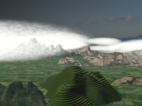 Mountain Model 3D