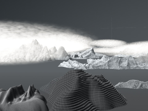 Mountain Model 3D