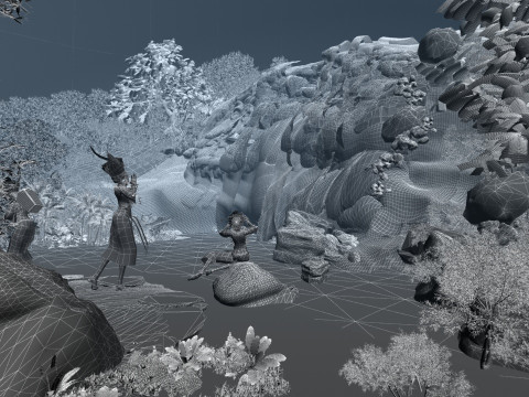 Mountain 3D 模型