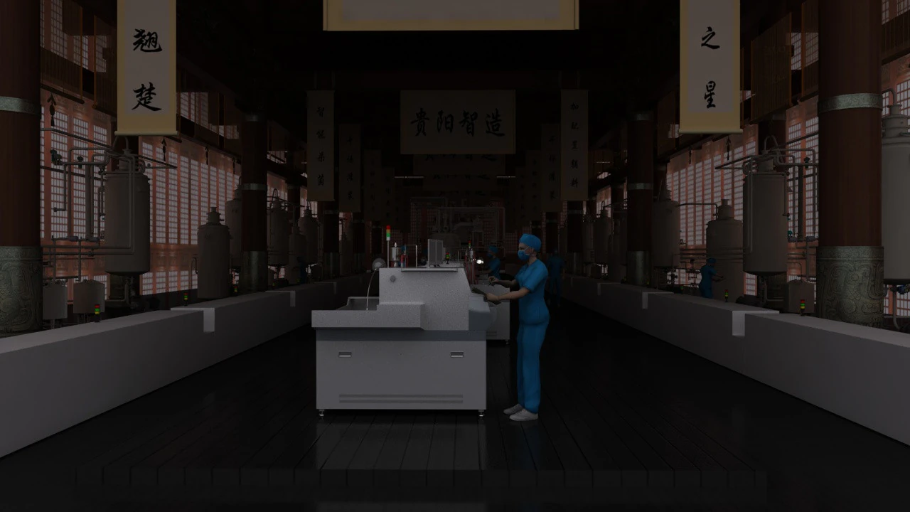 Pharmaceutical workshop 3D Model .c4d .max .obj .3ds .fbx .stl .blend