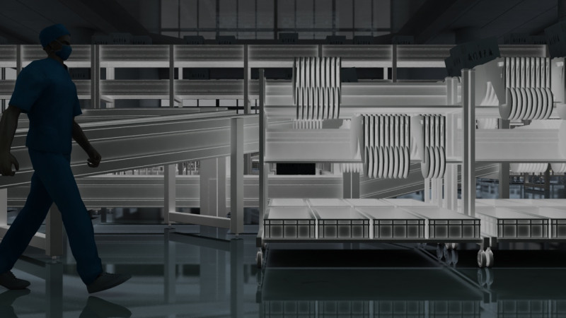 Pharmaceutical workshop 3D 모델 .c4d .max .obj .3ds .fbx .stl .blend 