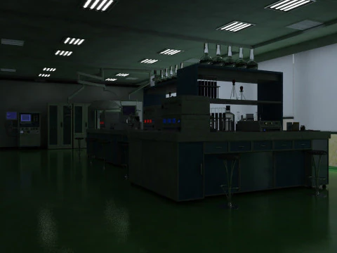 Laboratuvar 3D Model