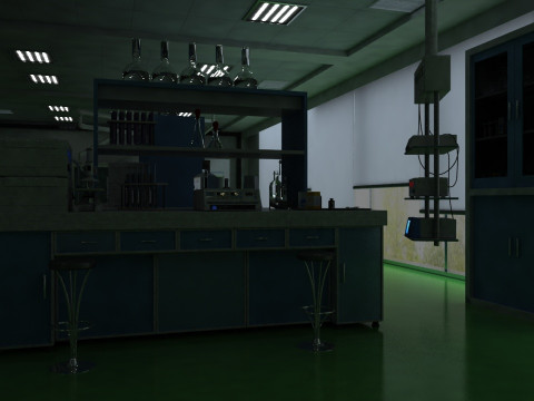 Laboratory 3Dモデル