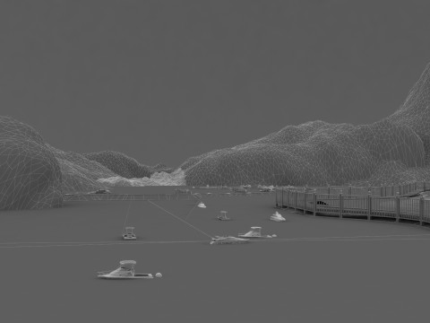 Mountain 3D मॉडल