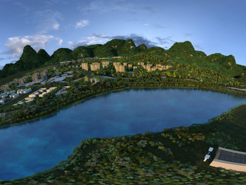 Urban architecture 3D Model
