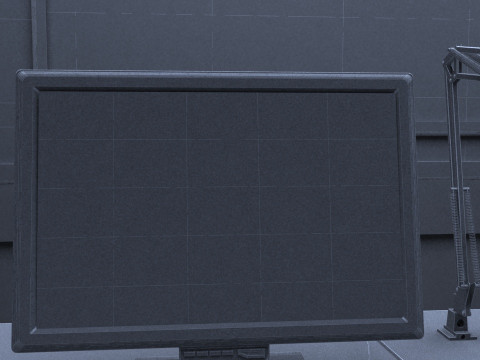 Monitor room 3D Model