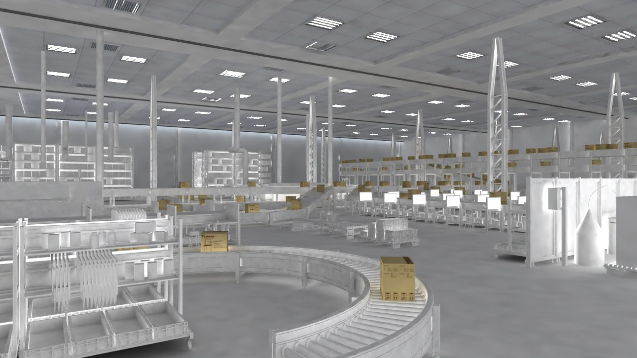 Baling shop 3D Model .c4d .max .obj .3ds .fbx .stl .blend