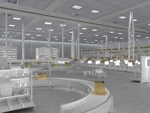 Baling shop 3Dモデル