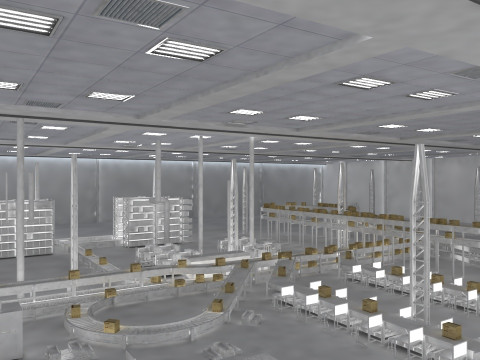 Baling shop 3D Model
