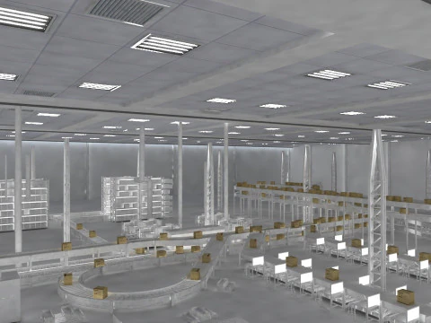Baling shop 3D Model