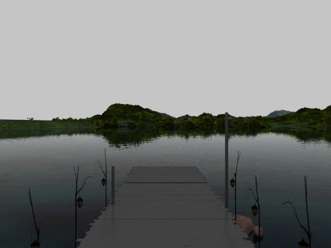 Lakeside 3D Model