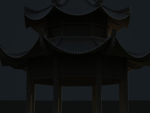 Lotus pond 3Dモデル