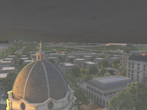 Urban architecture 3D Model