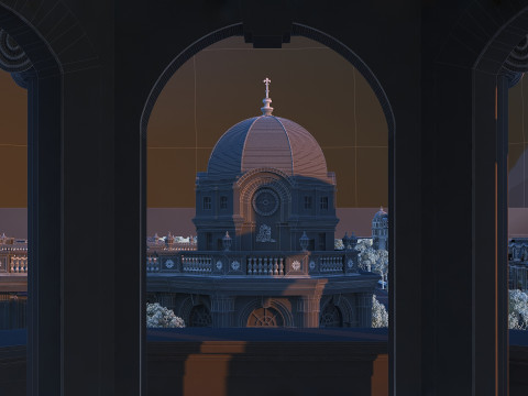 Urban architecture Modelo 3D