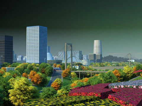 Urban architecture 3D Model