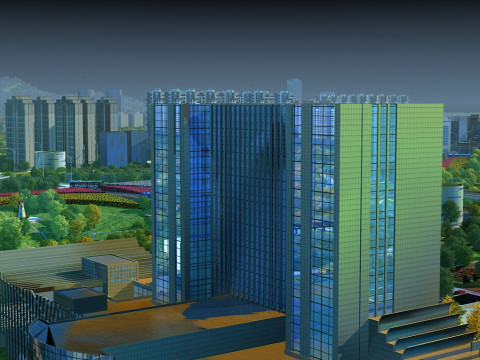 Urban architecture 3Dモデル