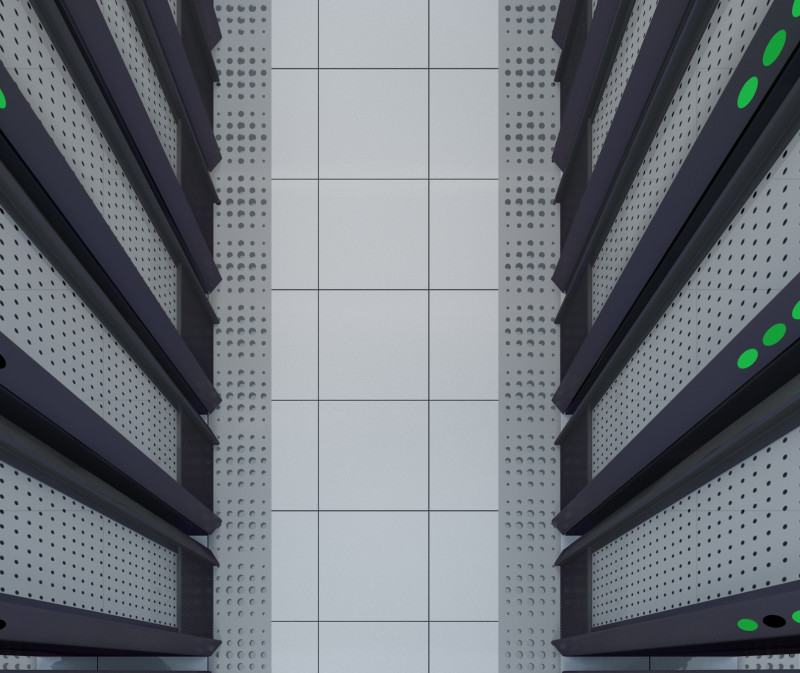 Monitoring room 3D Model .c4d .max .obj .3ds .fbx .stl .blend 