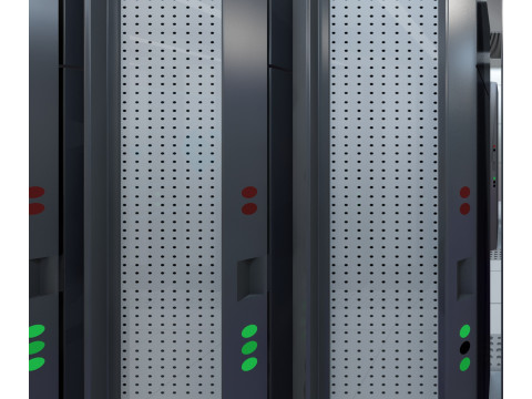 Monitoring room 3D Model