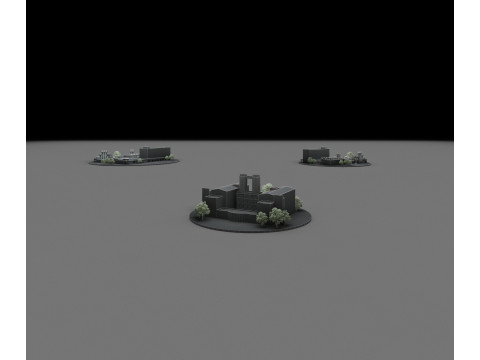 Electric power plant Modelo 3D