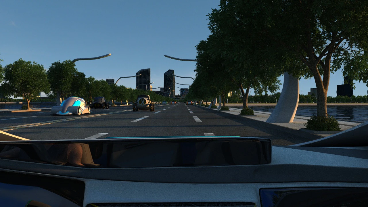 Cartoon city 3D Model .c4d .max .obj .3ds .fbx .stl .blend 