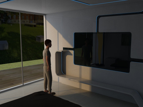 Washroom 3D 模型