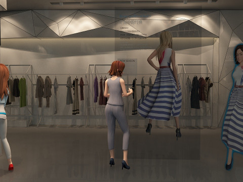 Outfit shop Modelo 3D