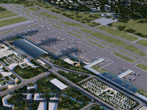 Aerodrome 3D Model