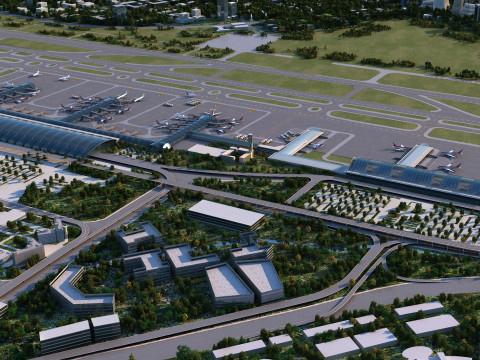 Aerodrome Modelo 3D