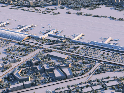 Aerodrome Modelo 3D