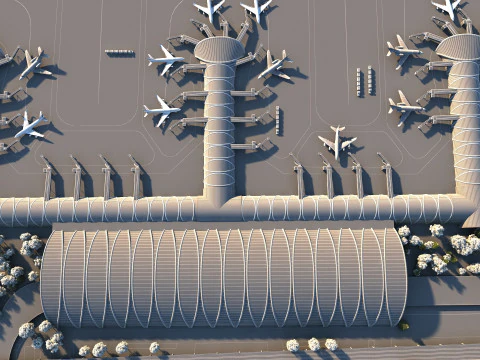 Aerodrome 3D Model