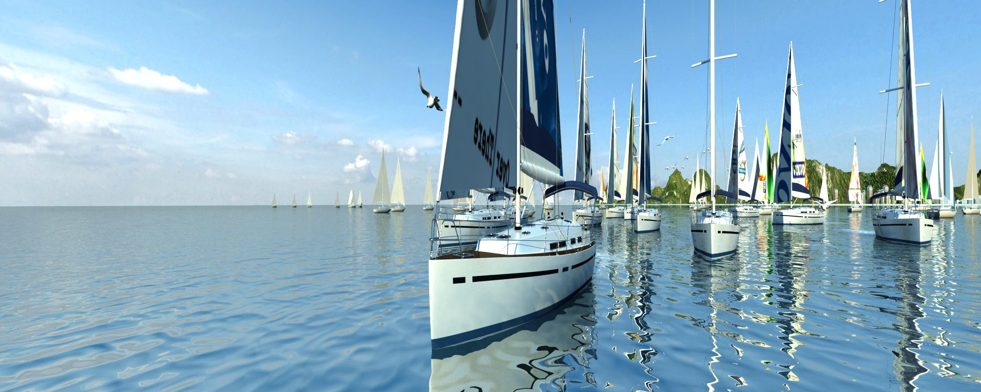 equipo de vela Modelo 3D .c4d .max .obj .3ds .fbx .stl .blend 