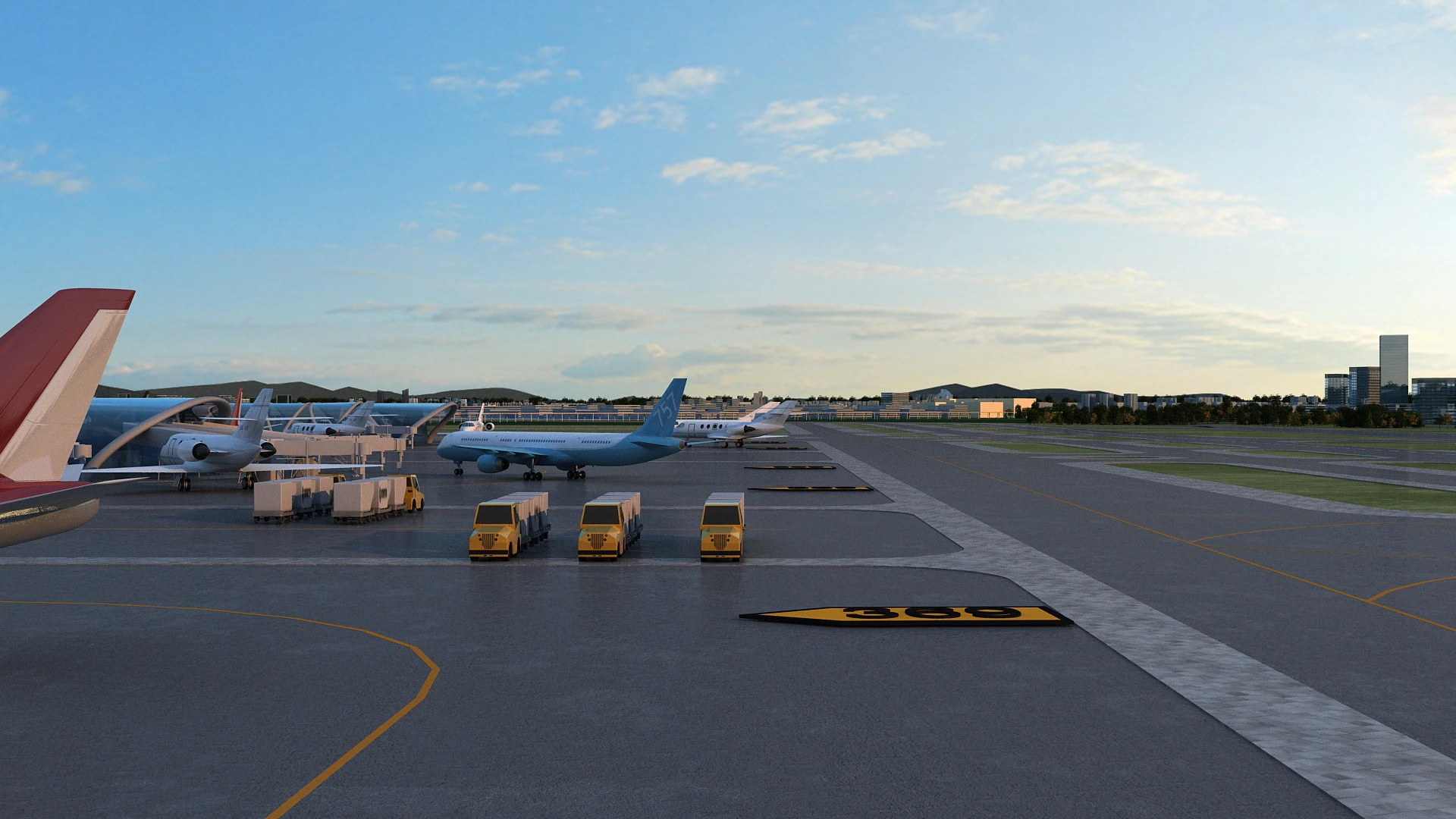 Aerodrome 3D Model .c4d .max .obj .3ds .fbx .stl .blend 