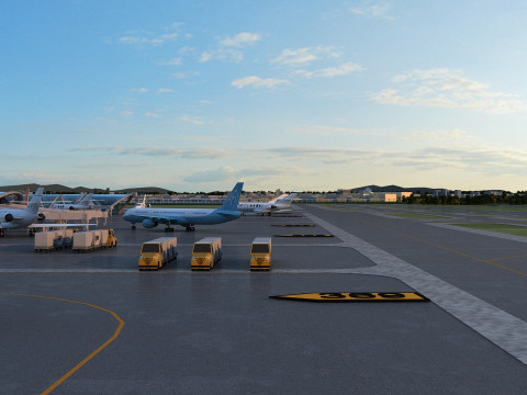 Aerodrome 3D Model