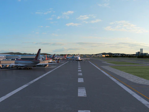 Aerodrome 3D Model