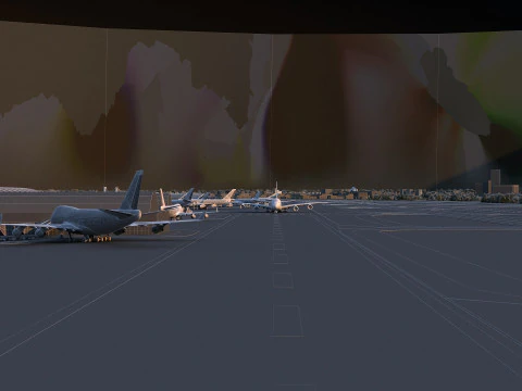 Aerodrome 3D Model