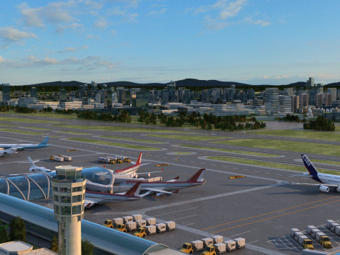 Aerodrome 3D Model