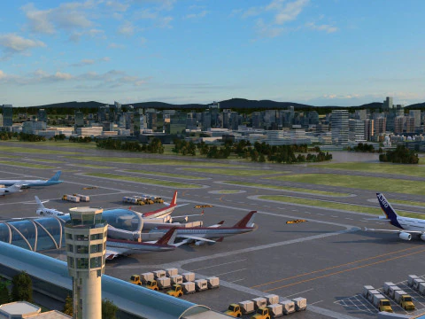 Aerodrome 3D Model