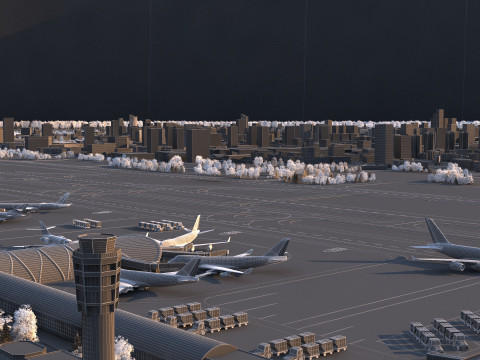 Aerodrome 3D Model