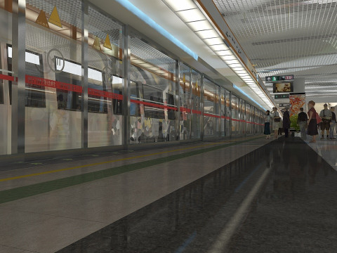 Subway 3D Model