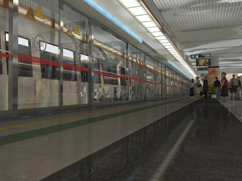 Subway 3D Model
