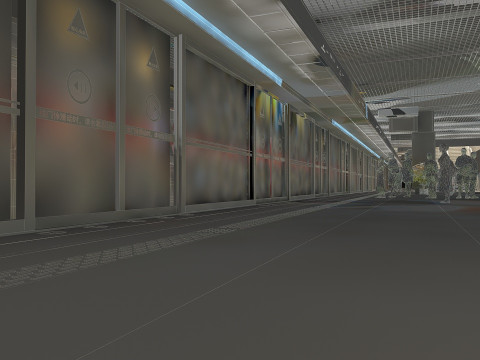Subway 3D Model